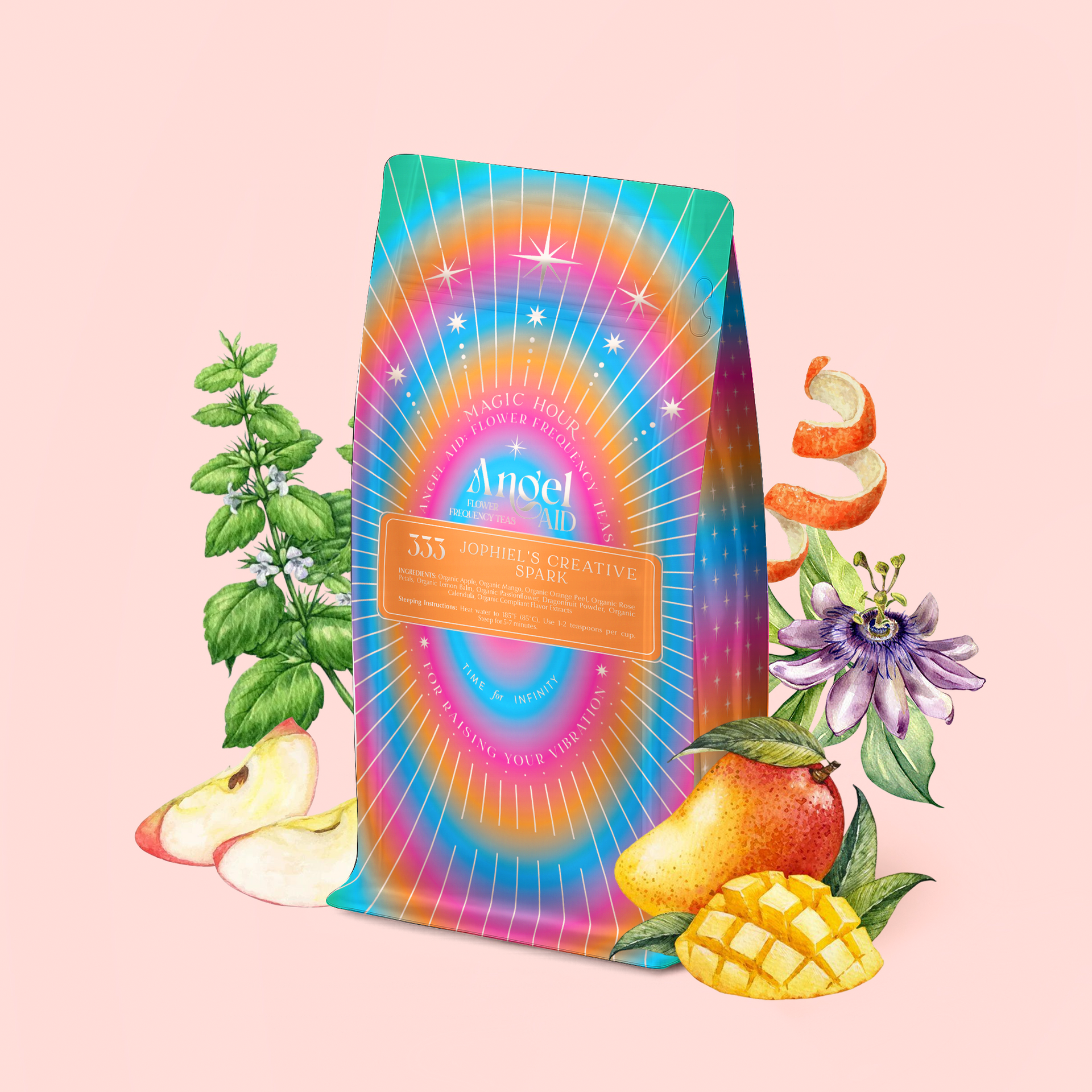 333: Mango-Lemon Balm-Rose Herbal Tea with Passionflower | Magic Hour