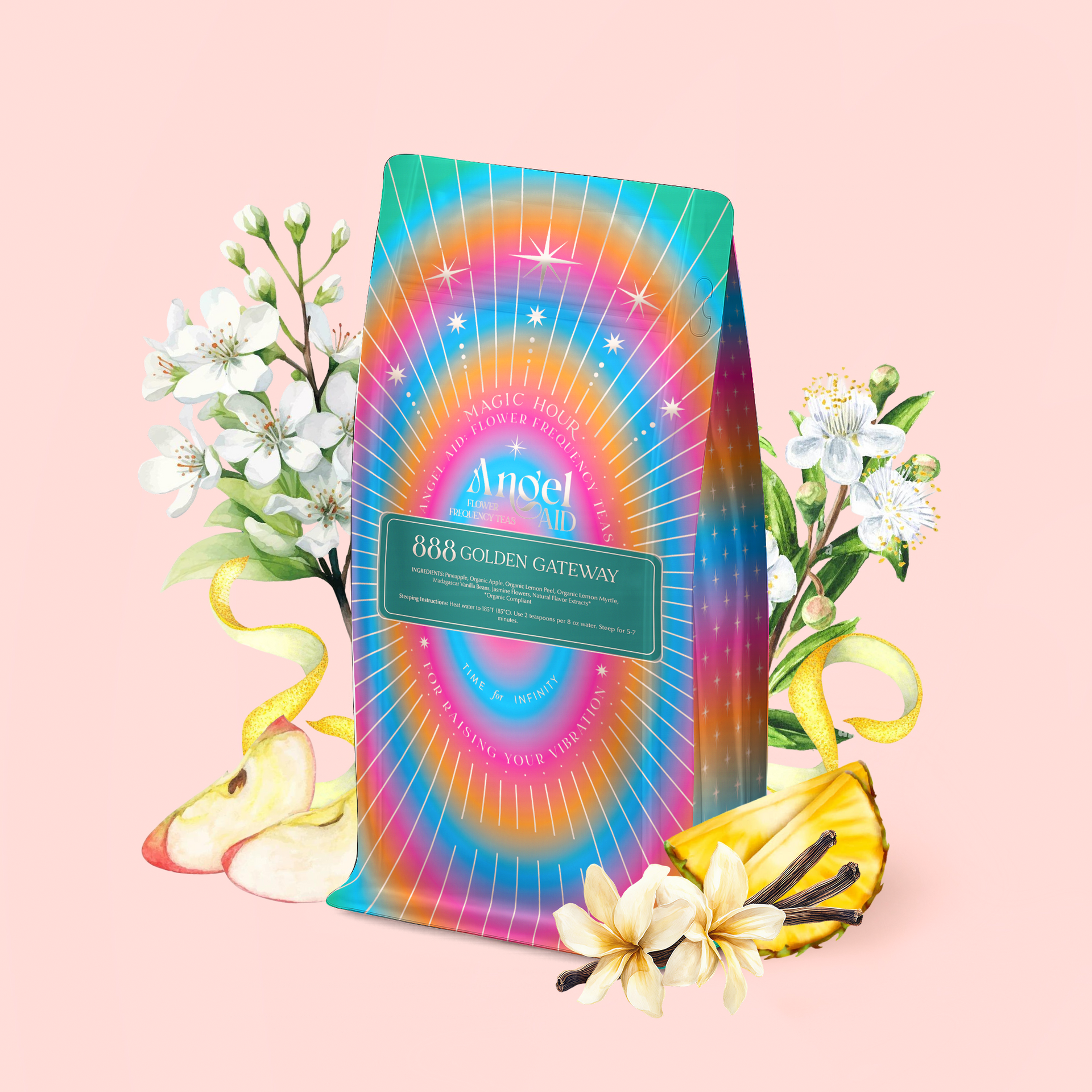 888: Lemon-Jasmine-Vanilla Herbal Tea | Magic Hour