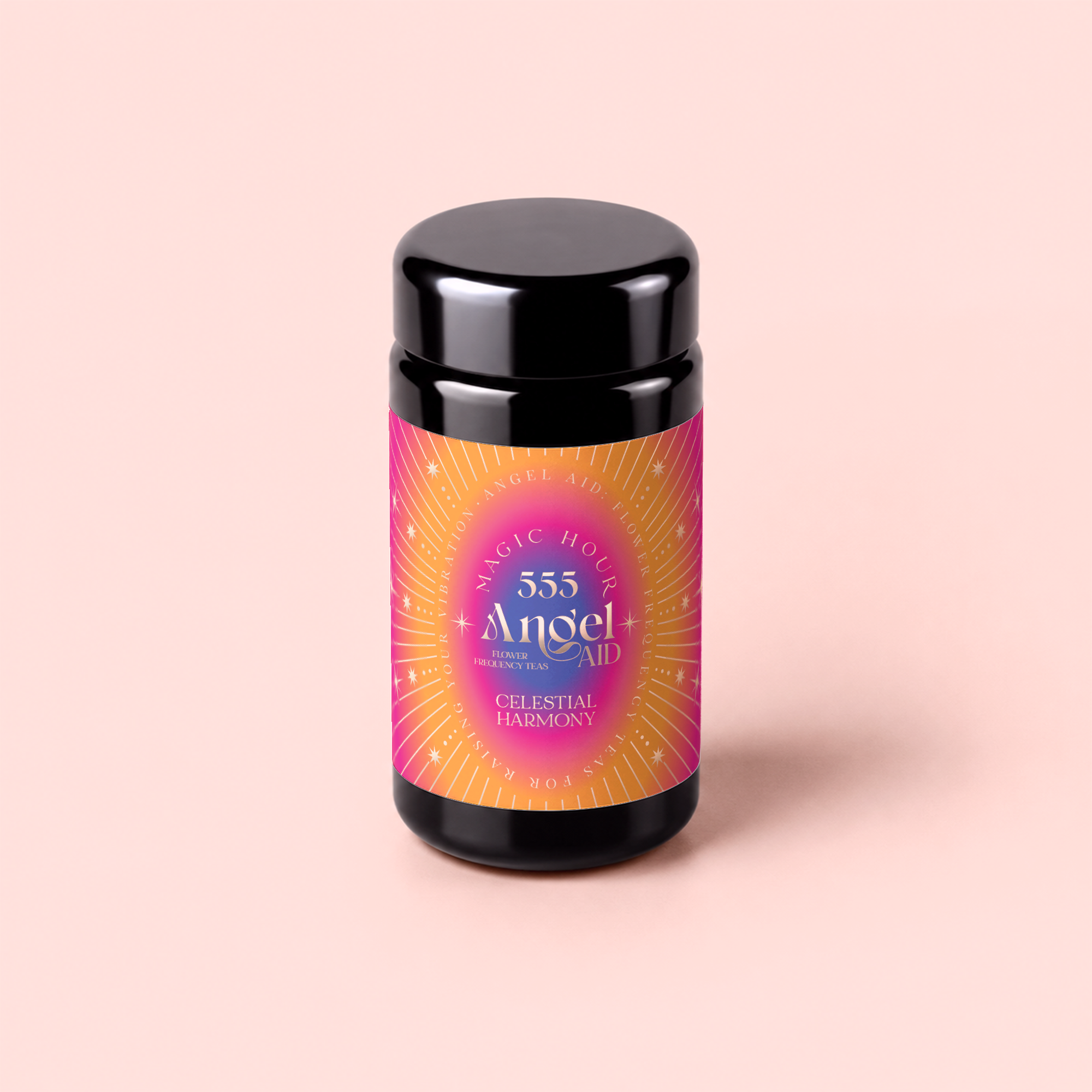 555: Celestial Harmony: Papaya-Mango-Rose Tea with Ashwagandha