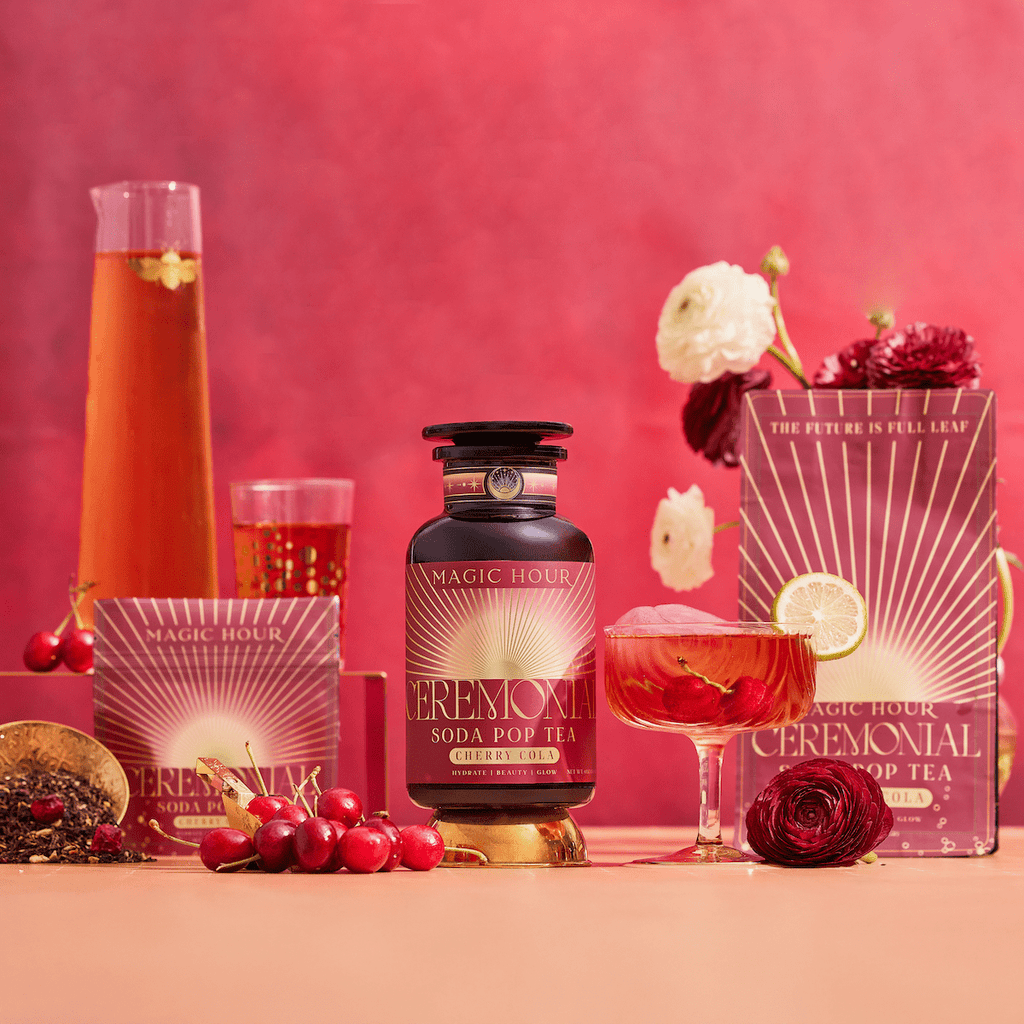 Cherry Cola Black Tea: Ceremonial Soda Pop Tea | Magic Hour