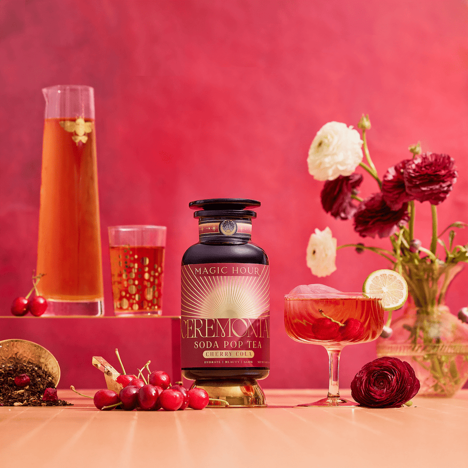 Cherry Cola Black Tea: Ceremonial Soda Pop Tea | Magic Hour