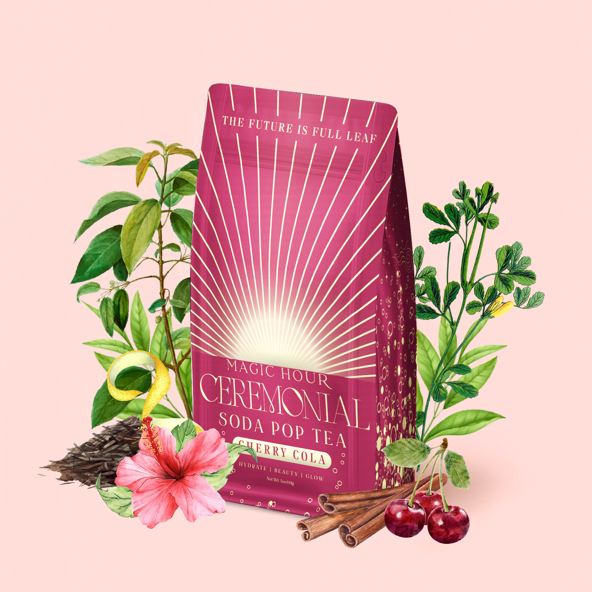Cherry Cola Black Tea: Ceremonial Soda Pop Tea | Magic Hour