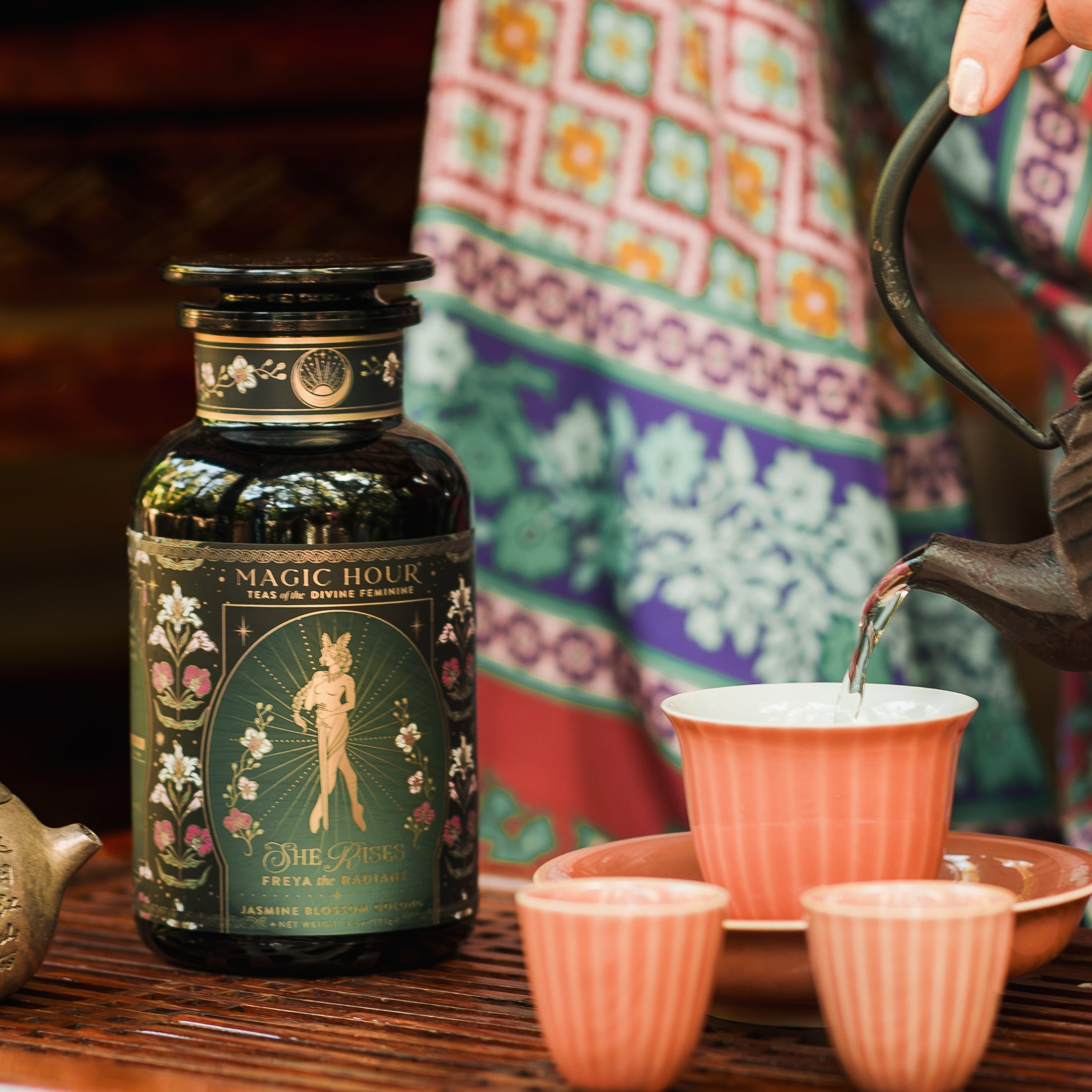 Freya The Radiant: Jasmine Bai Hao Oolong with Bergamot & Berry