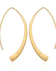 Gold Loop Hoop Earrings