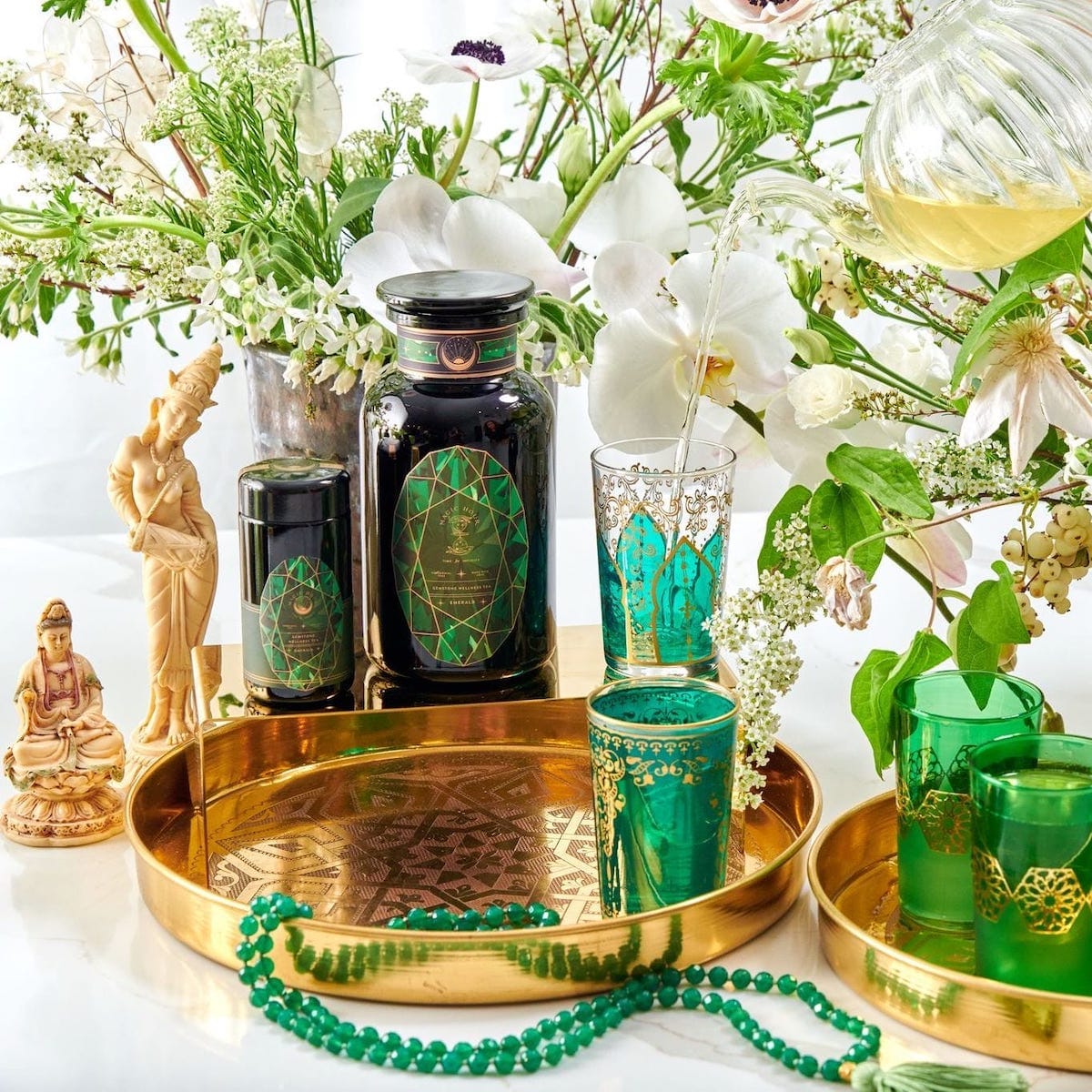 Emerald - Cherry Blossom Pineapple Cream Green Tea | Magic Hour