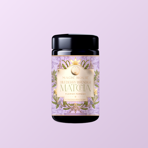 lavender flower powder Flower Powder: Blueberry Lavender Matcha