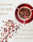 Garnet: Violet Wine Gemstone Wellness Tea