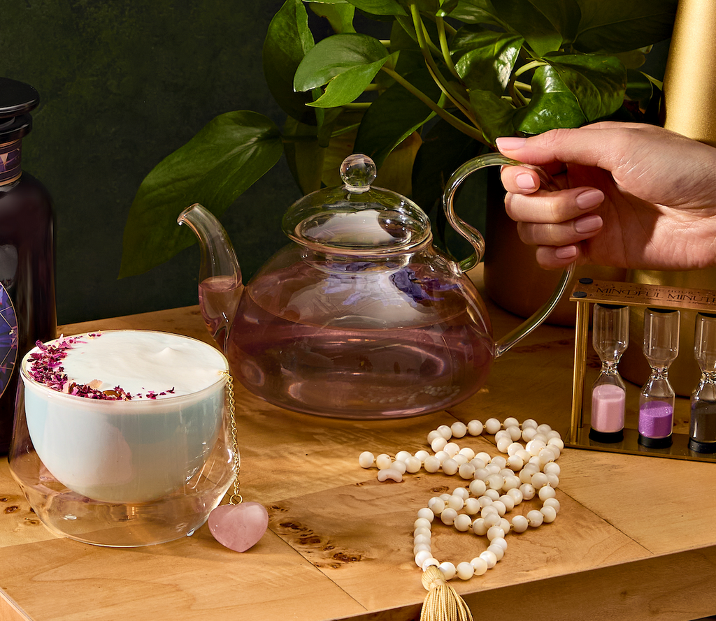Angel Glass Tea Pot – Magic Hour