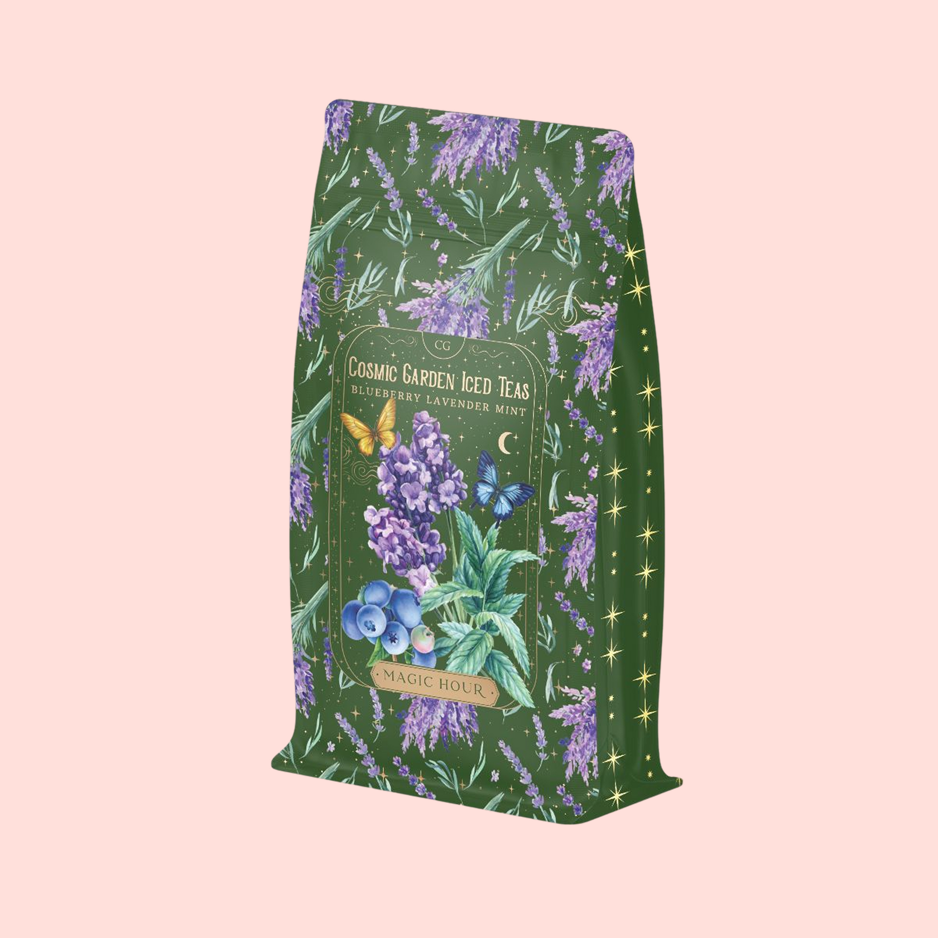 Blueberry Lavender Mint: Cosmic Garden Iced Tea | Magic Hour