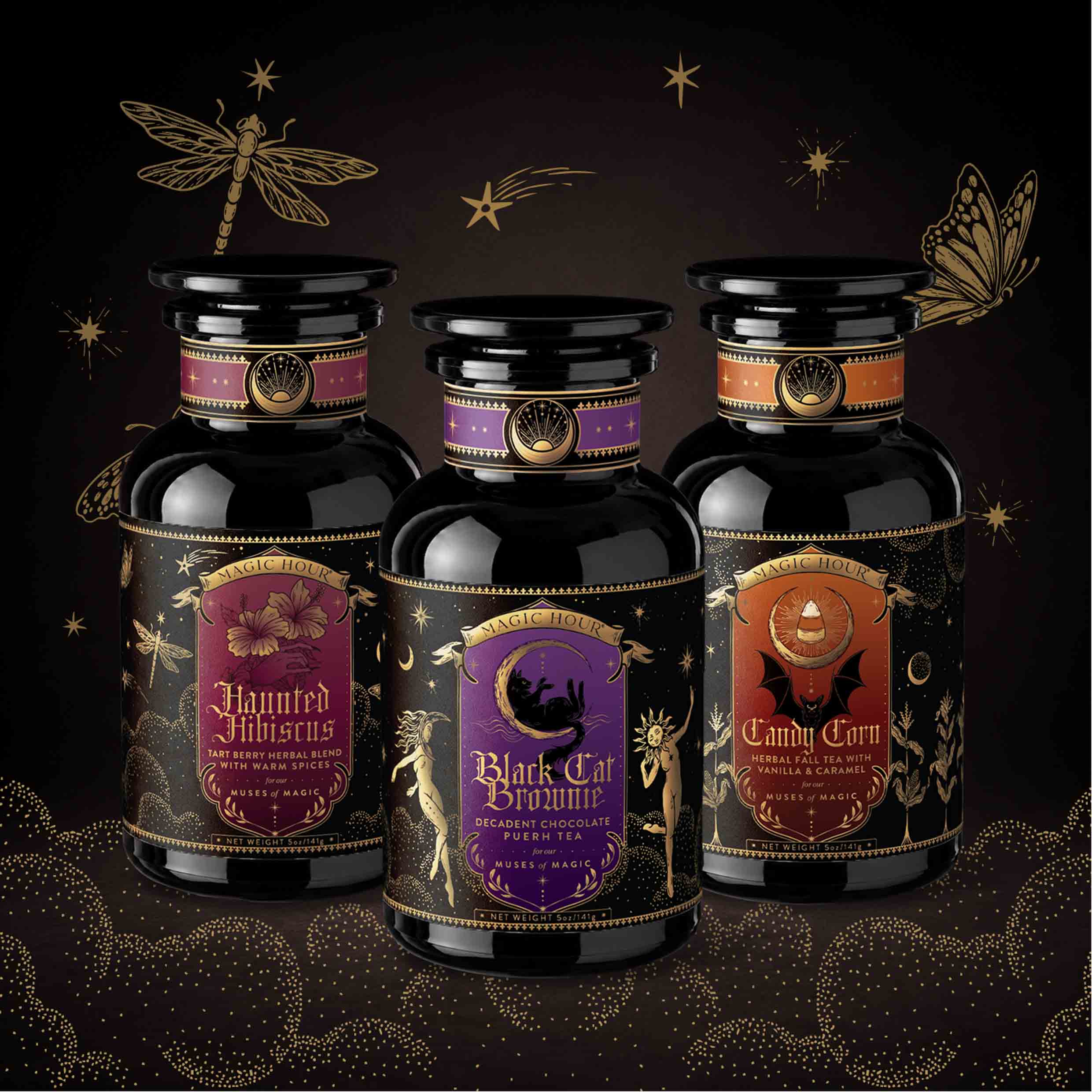 Black Cat Brownie Puerh Tea | Limited Edition Halloween Tea