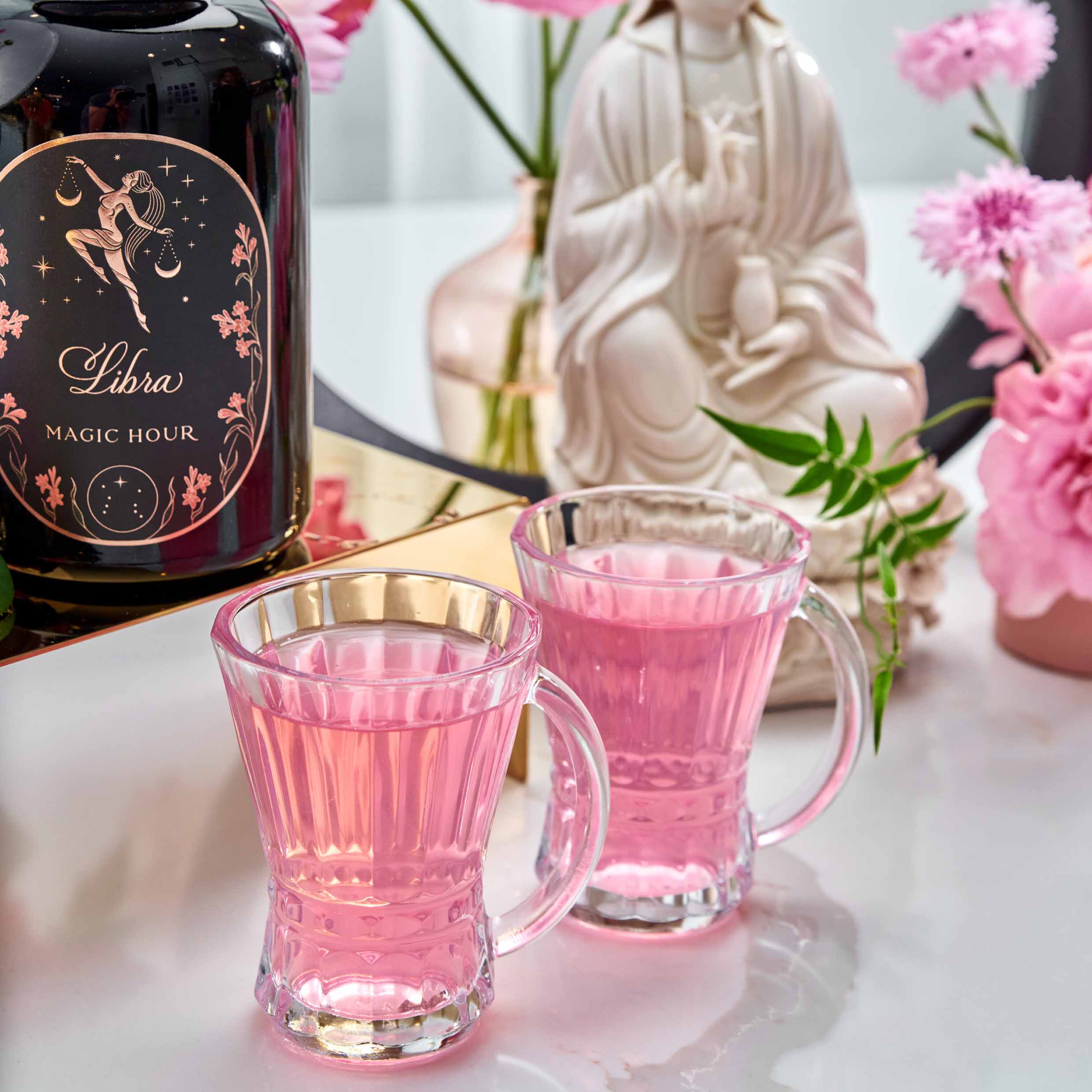 Libra Shatavari-Cardamom-Rose White Love Cake Tea | Magic Hour