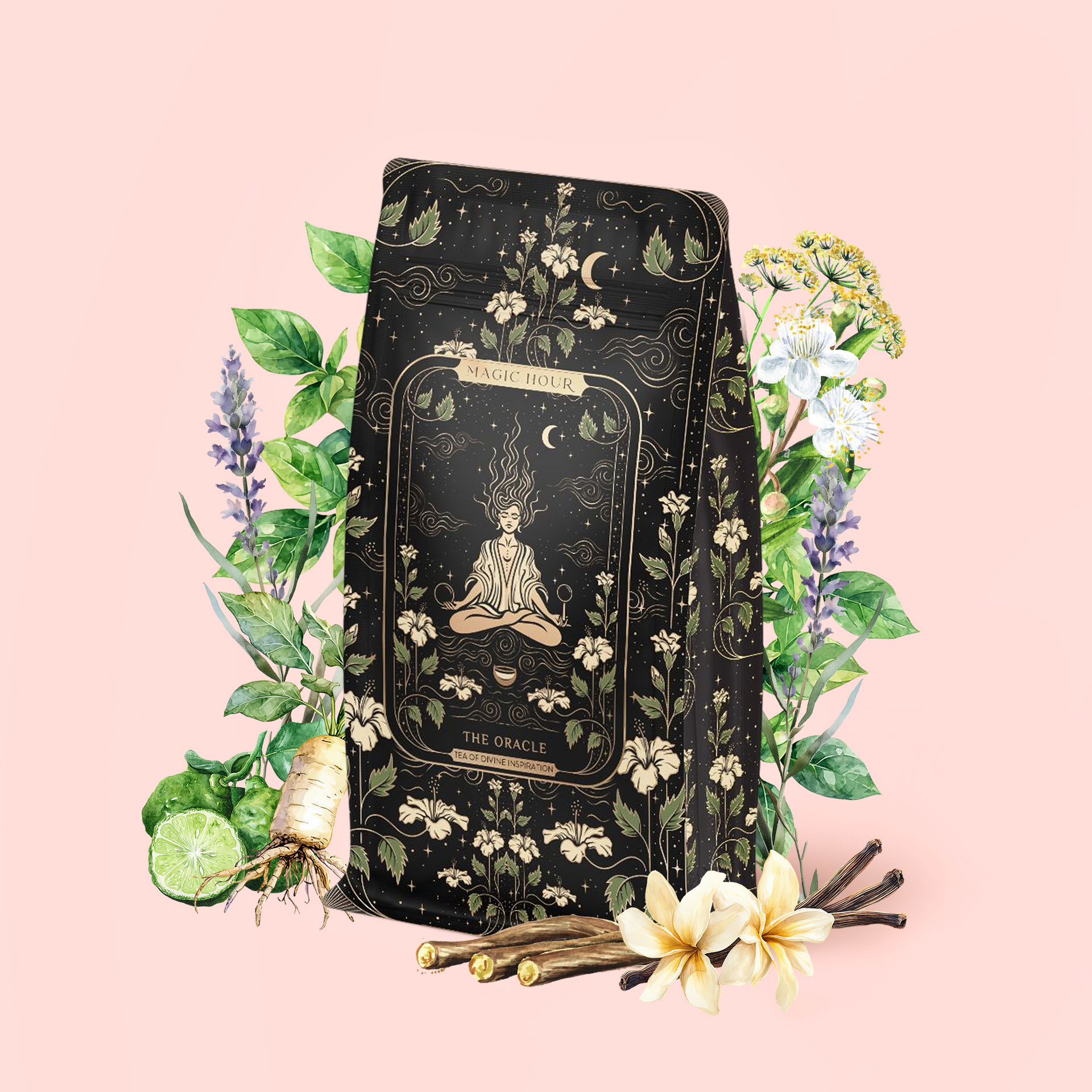 The Oracle: Lemon Lavender Tea for Supporting the Gut-Brain Axis