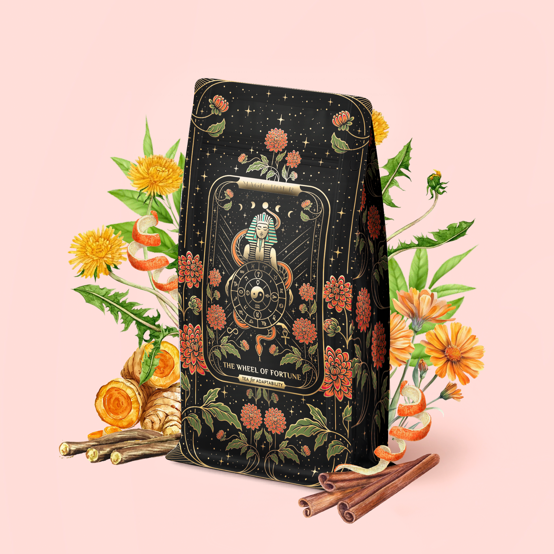 The Wheel of Fortune: Ginseng Spice Tea for Adapting to Change The Wheel of Fortune: Ginseng Spice Tea for Adapting to Change