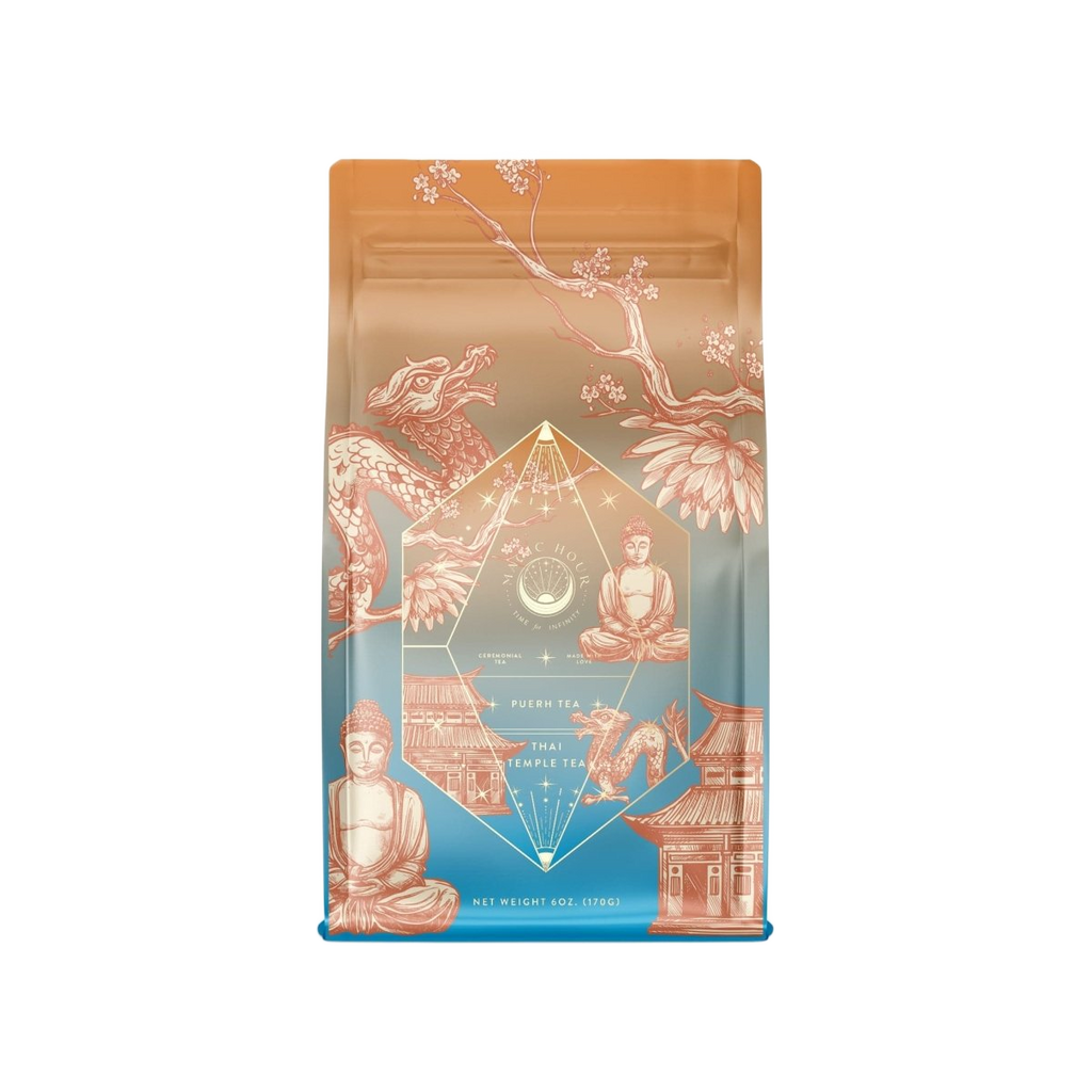 Puerh Black Tea | Thai Temple Tea | Magic Hour Tea
