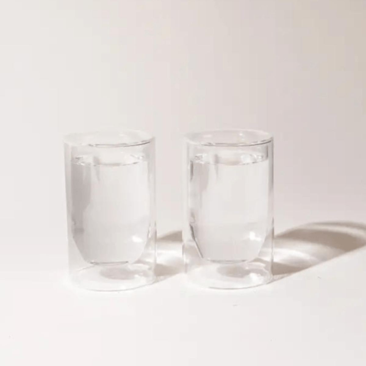 Double Walled Glass Set - Clear – Magic Hour