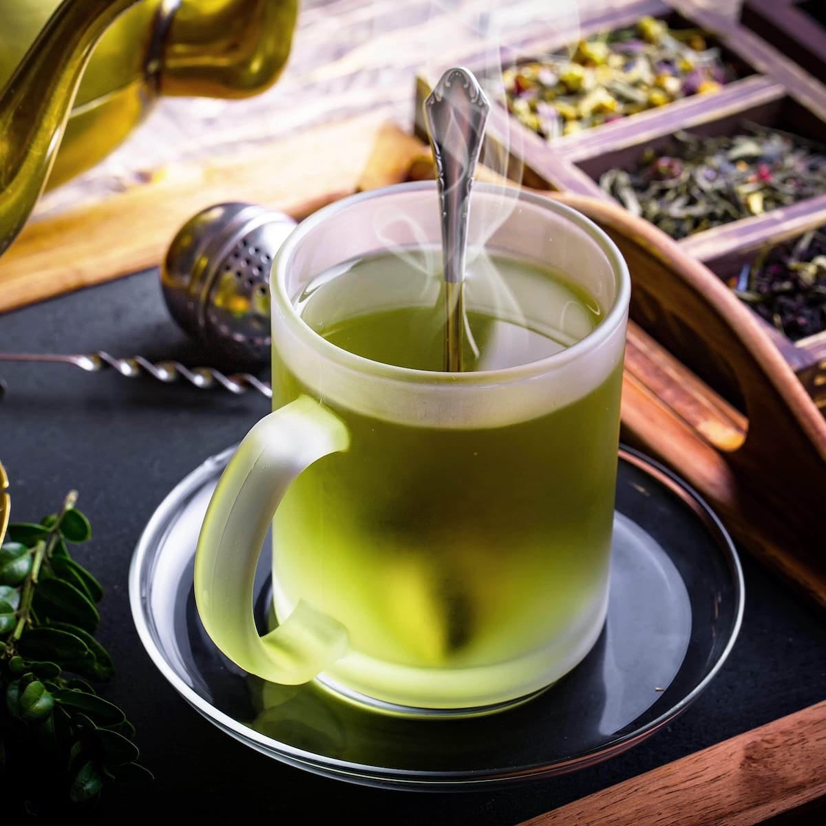 Almond Matcha Green Tea for Joy - Traveler Jar--Magic Hour