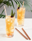Copper Bamboo Straws--Magic Hour