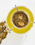 Happy Heart™ Tea for the Heart Chakra-6oz Violet Glass Apothecary Jar-Magic Hour