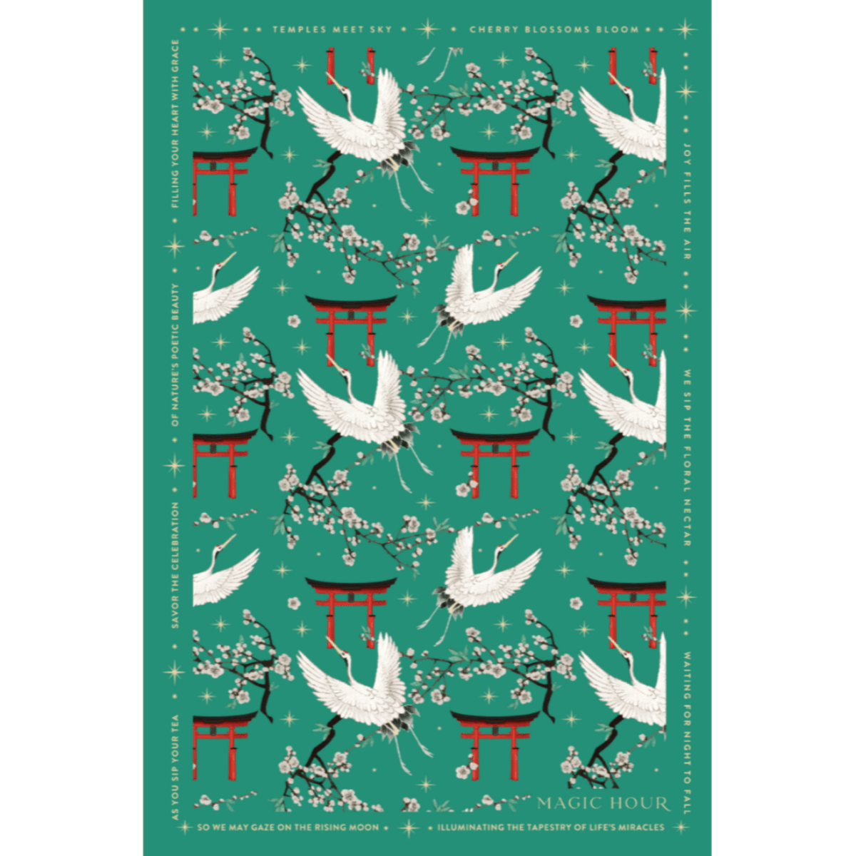 Kyoto Tea Towel--Magic Hour