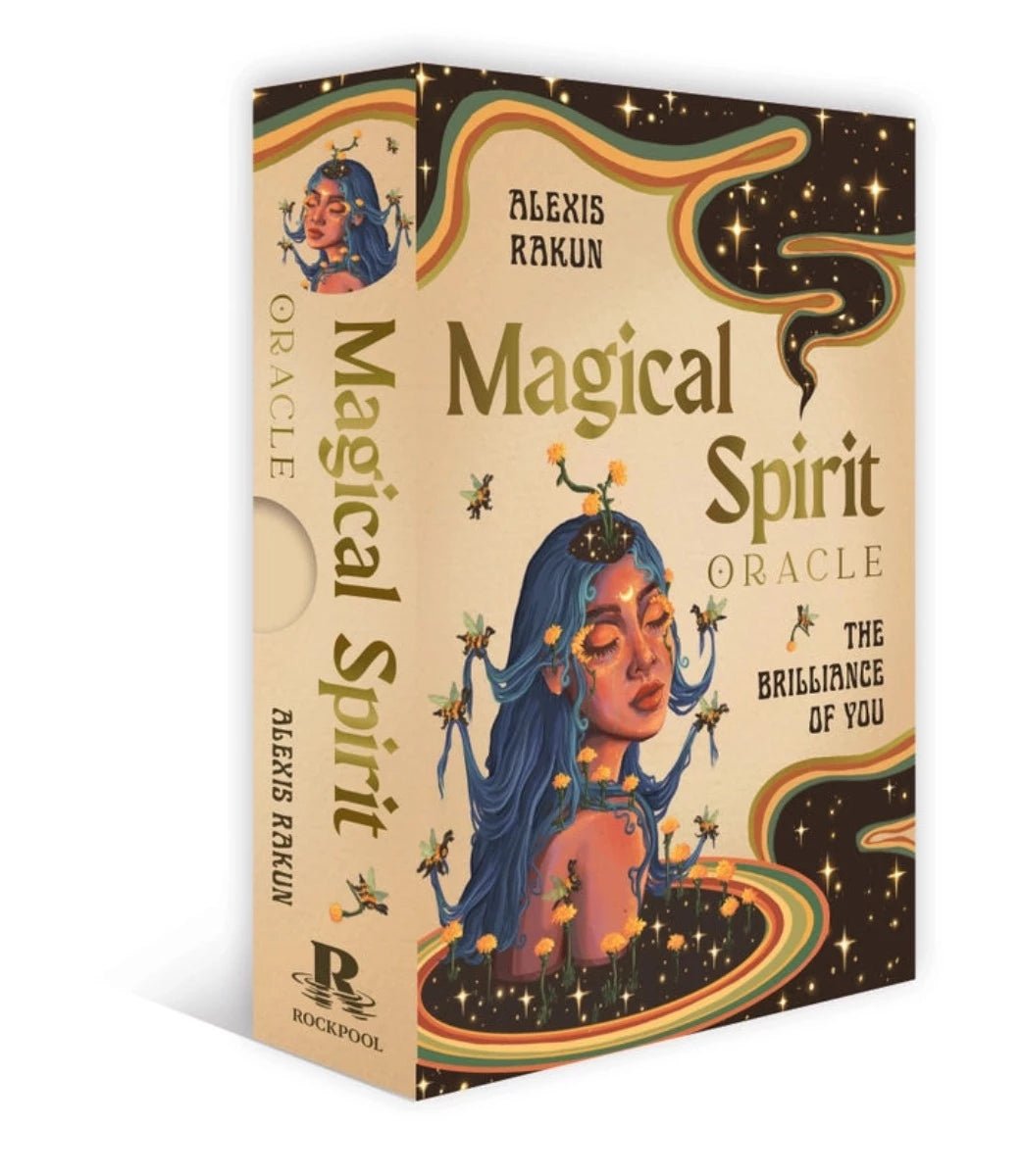 Magical Spirit Oracle: Gilded Cards & Guidebook--Magic Hour