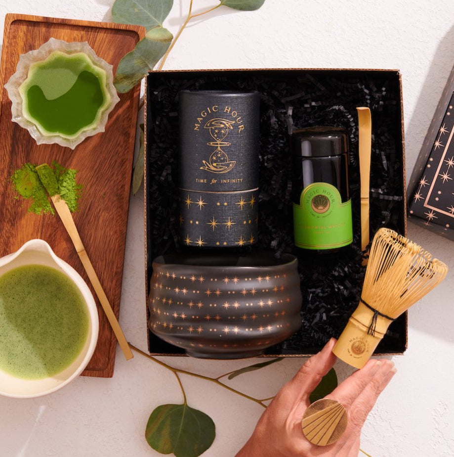 Matcha Ceremony Gift Set-Matcha Ceremony Gift Set with 30g of Matcha-Magic Hour