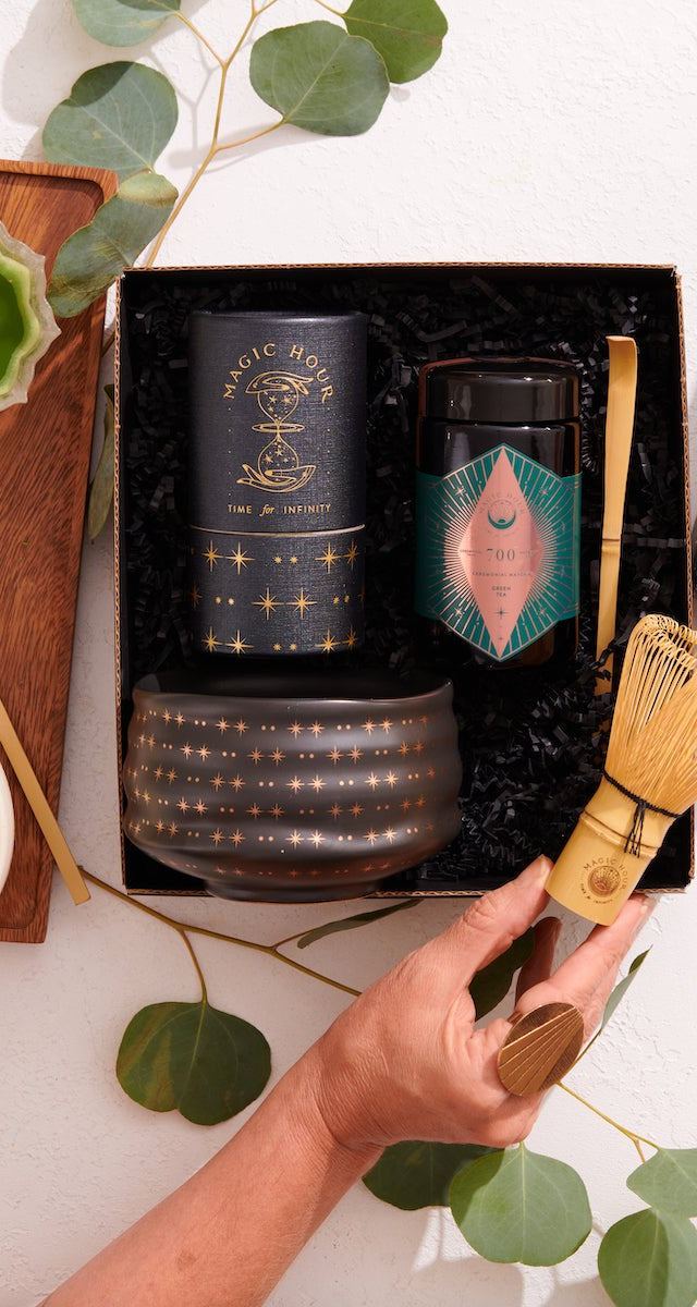 Matcha Ceremony Gift Set-Matcha Ceremony Gift Set with 60g of Matcha-Magic Hour