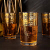 Moroccan Gold Glassware Set--Magic Hour