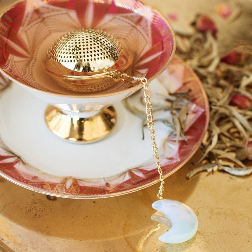 Opalite Moon Tea Strainer--Magic Hour