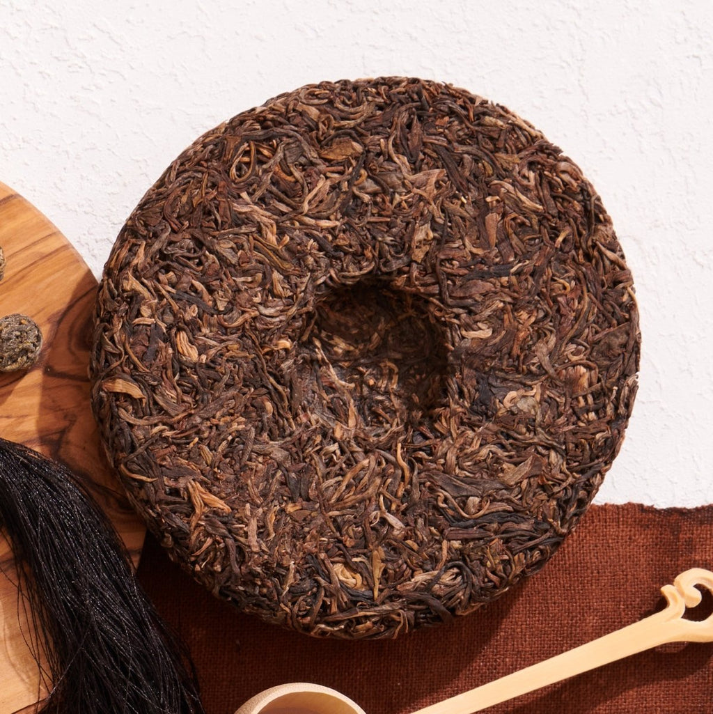 Organic Puerh Tea Cake - 200g â Magic Hour