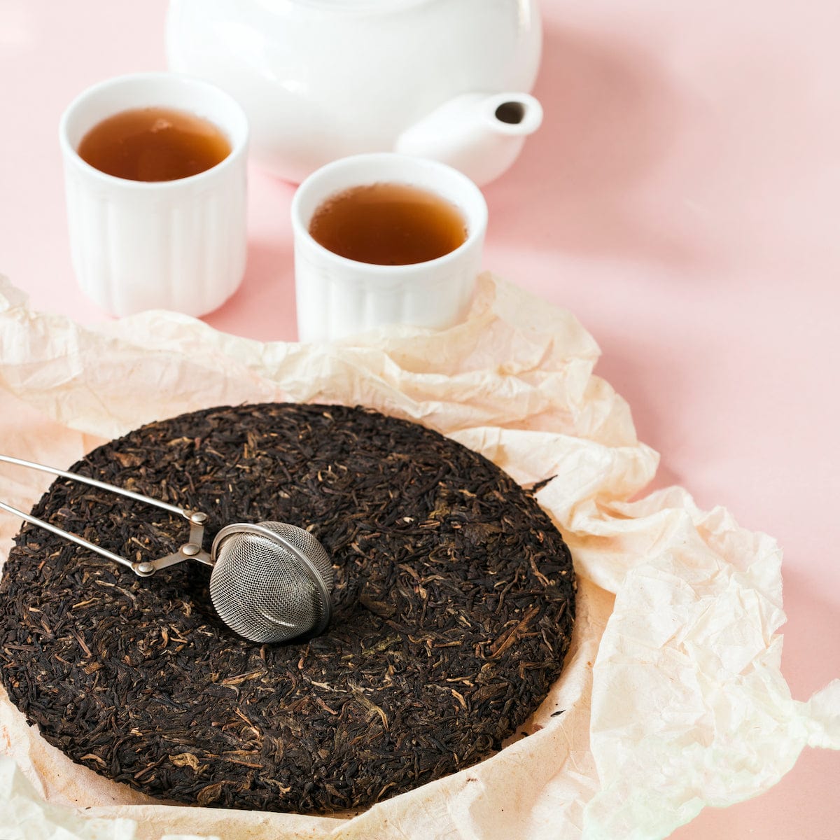 Puerh Black Tea | Peppermint Bark Puerh | Magic Hour Tea