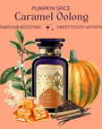 Pumpkin Spice Caramel Oolong-Violet Glass Apothecary Jar (up to 60 cups)-Magic Hour
