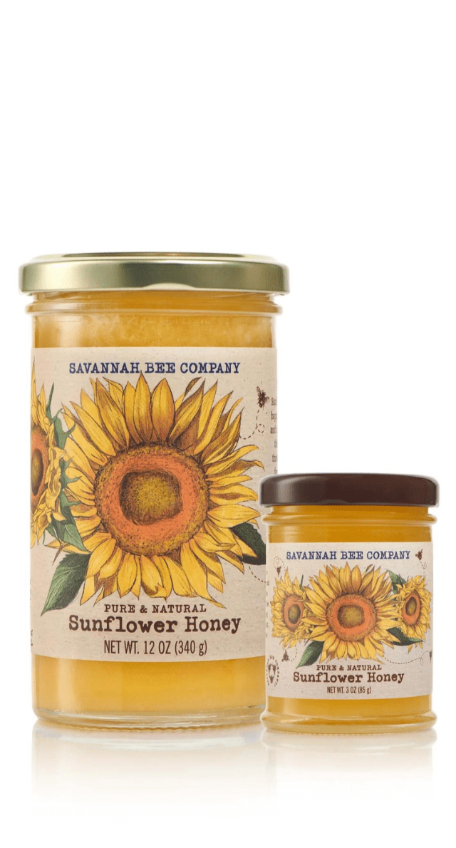 Savannah Bee Co. Honey - Sunflower-Small: 3oz-Magic Hour