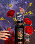Strawberry Shortcake Iced Tea with Hibiscus-Violet Glass Apothecary Jar (Includes with 12 Cold-Steep Sachets)-Magic Hour