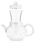 Hand Blown 32oz Glass Teapot with Infuser