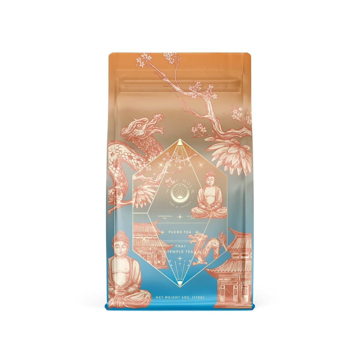 Thai Temple Tea-Luxe Pouch (Refill your Jar with up to 65 Cups)-Magic Hour