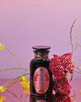 Year of the Rabbit Carrot Cake Tea-Violet Glass Apothecary Jar with Pink Label (Up to 65 Cups!)-Magic Hour