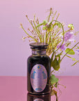 Year of the Rabbit Carrot Cake Tea-Violet Glass Apothecary Jar with Purple Label (Up to 65 Cups!)-Magic Hour